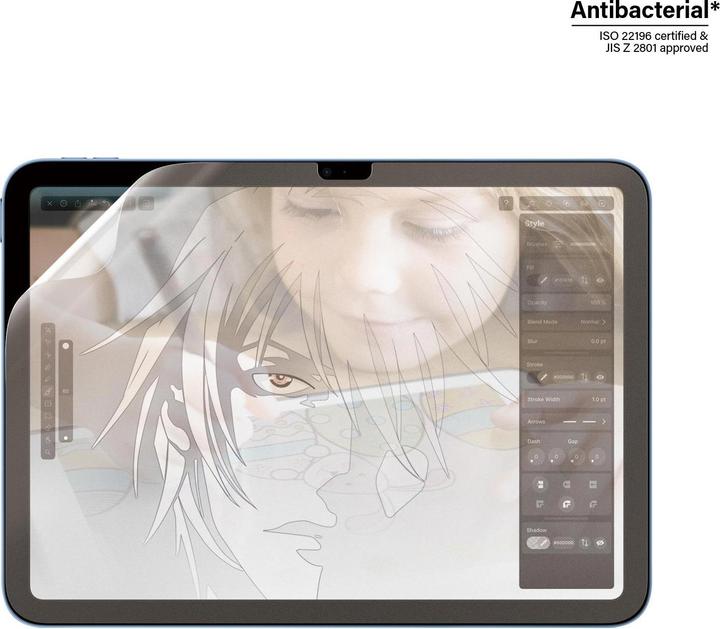 Image du produit PanzerGlass iPad 10.9" (2022) UWF Graphi (1 pièce(s), iPad 2022 (10e génération))