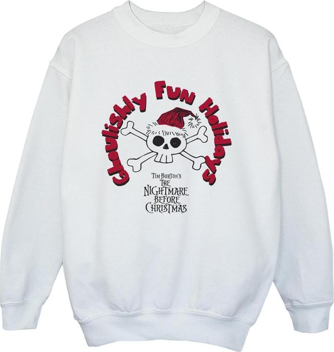 Disney The Nightmare Before Christmas Ghouishly Fun Holidays Sweatshirt Jungen