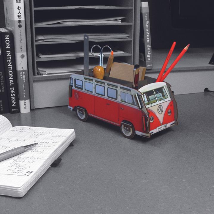 Actual product image Werkhaus pencil box VW Bus T1 Samba