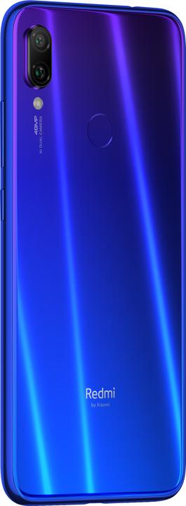 Actual product image Xiaomi Redmi Note 7 (64 GB, Blue, 6.30", Hybrid Dual SIM, 48 Mpx, 4G)