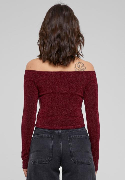 Immagine prodotto Urban Classics Ladies Off Shoulder Glitter Longsleeve (XL)