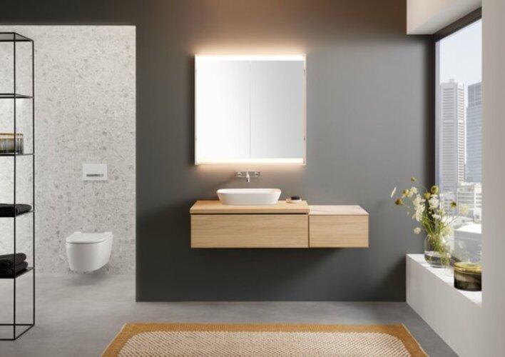 Actual product image Geberit ONE vanity unit, 1 drawer, 88.8x26.6x47cm, 505.073.00. (52.5 x 47 x 32 cm)