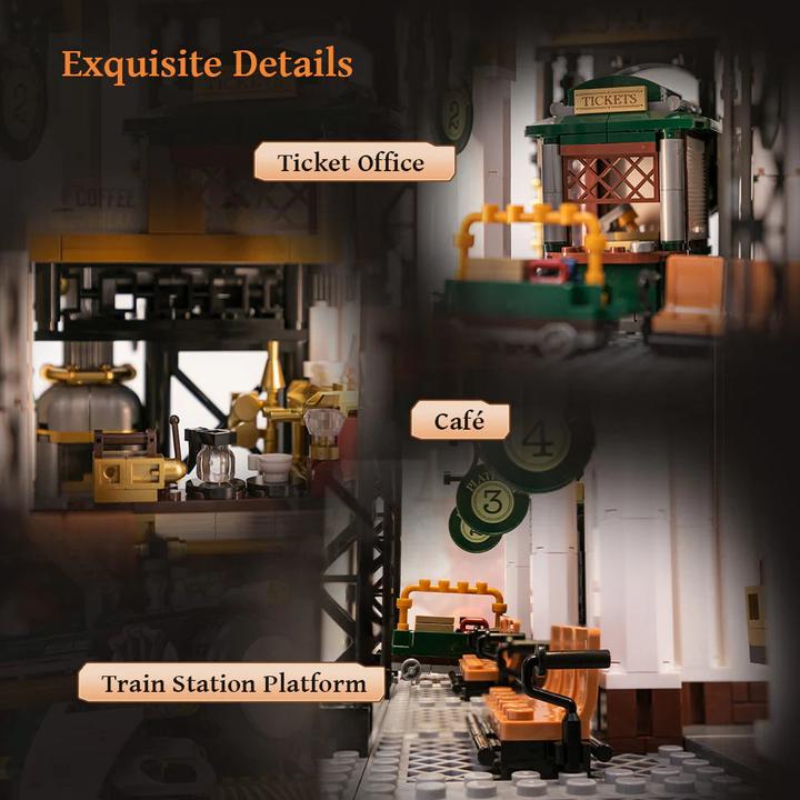 Actual product image Pantasy Steampunk Series Railway Station