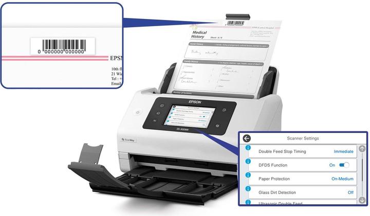Produktbild Epson Workforce Dokumentenscanner DS-900WN (USB)