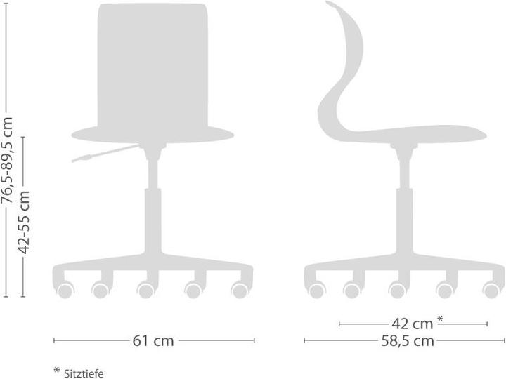 Actual product image Flötotto PRO 6 swivel chair