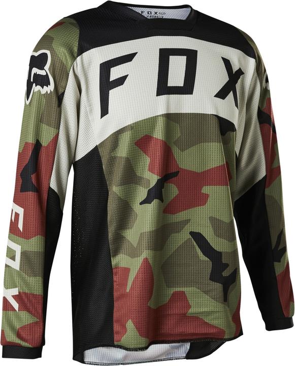 Fox JERSEY 22 YTH 180 BNKR GRN CAMO YXL (XL)