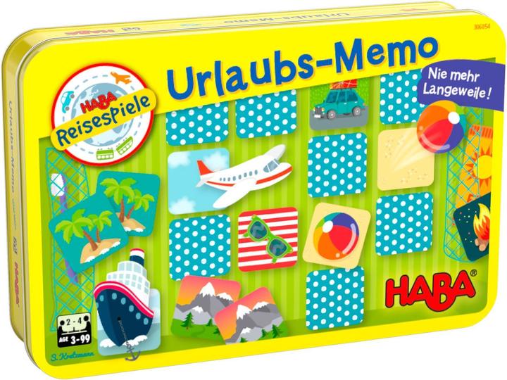 Image du produit Haba Mémo de vacances (Allemand, Français, Espagnol, Anglais, Néerlandais, Italien)