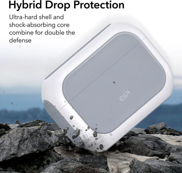 Produktbild ESR ORBIT HALOLOCK MAGSAFE Apple AIRPODS PRO 1 / 2 WHITE (Kopfhörer Hülle)
