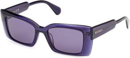 Image du produit Latetobed Max & Co Mo0117 90V Shiny Blue Women's Sunglasses 52/18/140