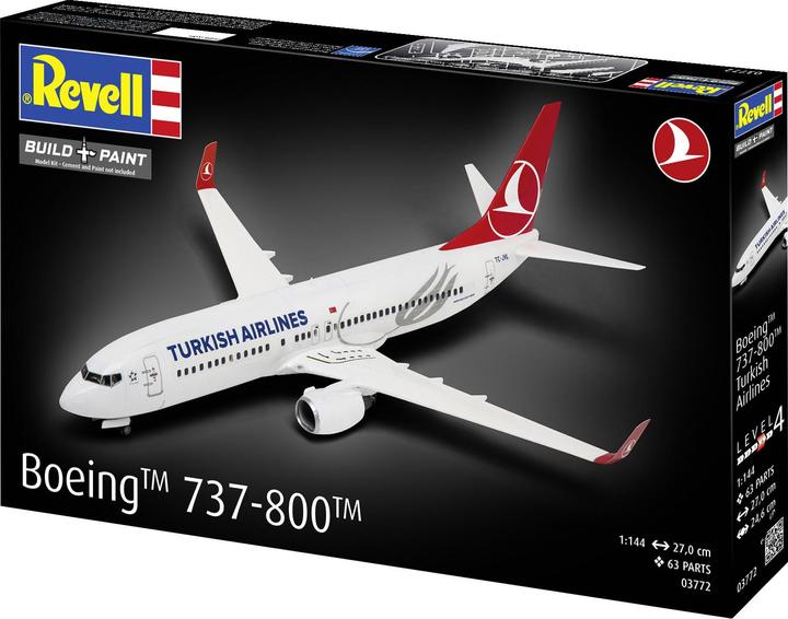 Actual product image Revell Boeing 737-800 Turkish Airlines