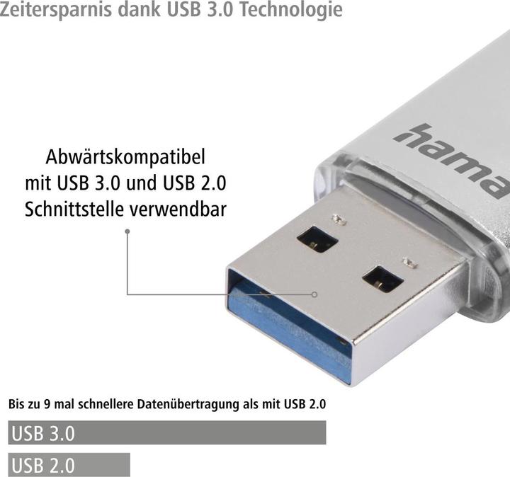 Produktbild Hama C-Laeta (256 GB, USB-A, USB-C)