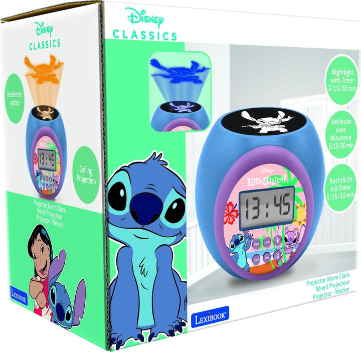 Produktbild Lexibook Stitch Projector Alarm Clock