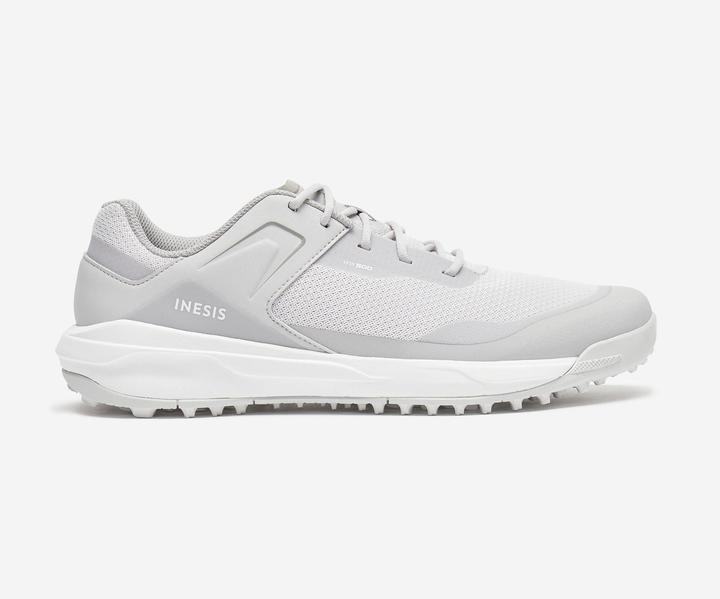 Inesis Herren Golfschuhe atmungsaktiv - WW500 hellgrau (42)