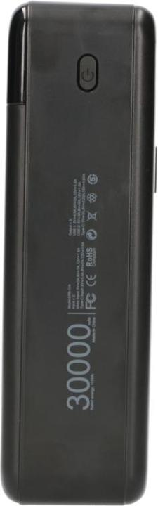 Produktbild Extralink EX.19522 power bank Lithium Polymer (LiPo) Black (30000 mAh, 22.50 W, 111 Wh)