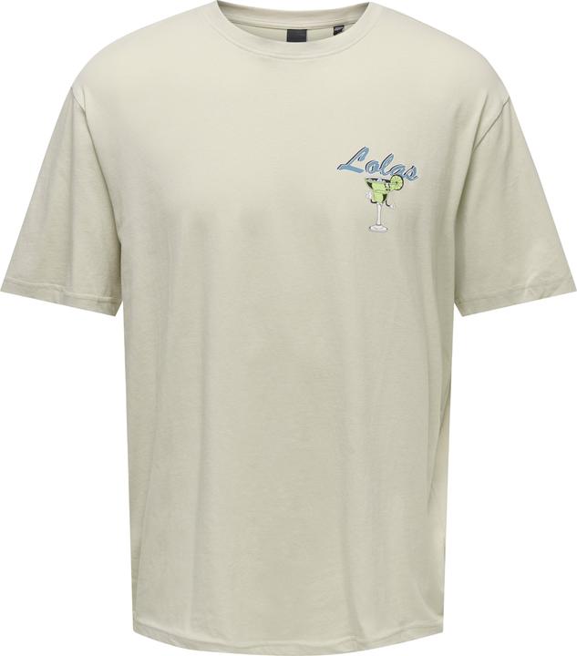 Only & Sons Onskeane Rlx Ss Print Tee Noos (L)