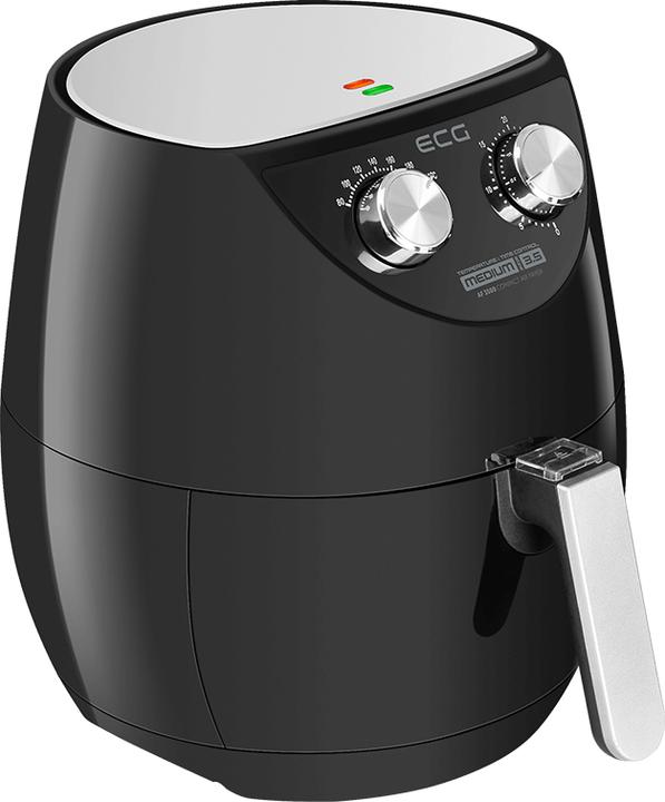 ECG AF 3500 fryer Single Hot air fryer Black, Stainless steel