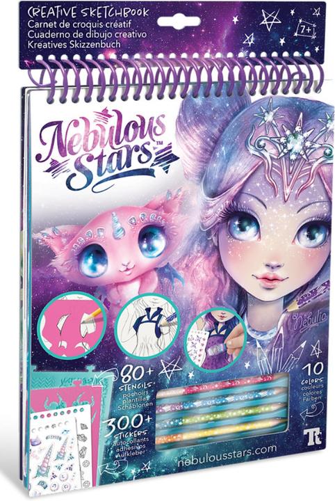 Actual product image Nebulous Stars Creative sketchbook Nebulia