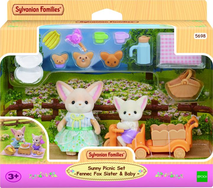 Actual product image Epoch Sylvanian Desert Fox Picnic Set