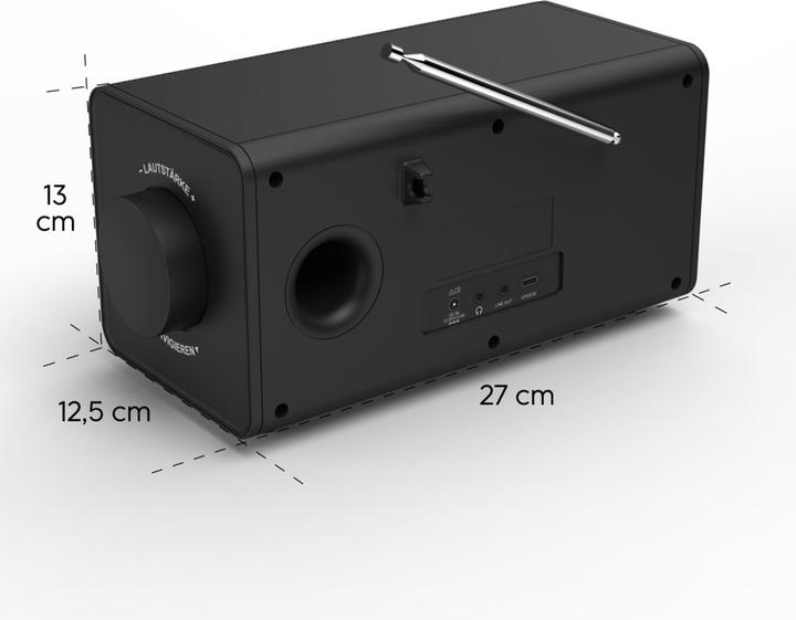 Actual product image Hama DR1001BT (FM, DAB+, DAB, Bluetooth)