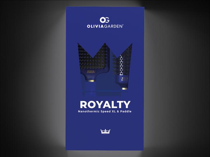 Olivia Garden NANOTHERMIC Royalty Edit Kit blau
