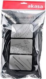 Produktbild Akasa AK-TK-01BK Kabel-Management-Kit (Kabelbinder)