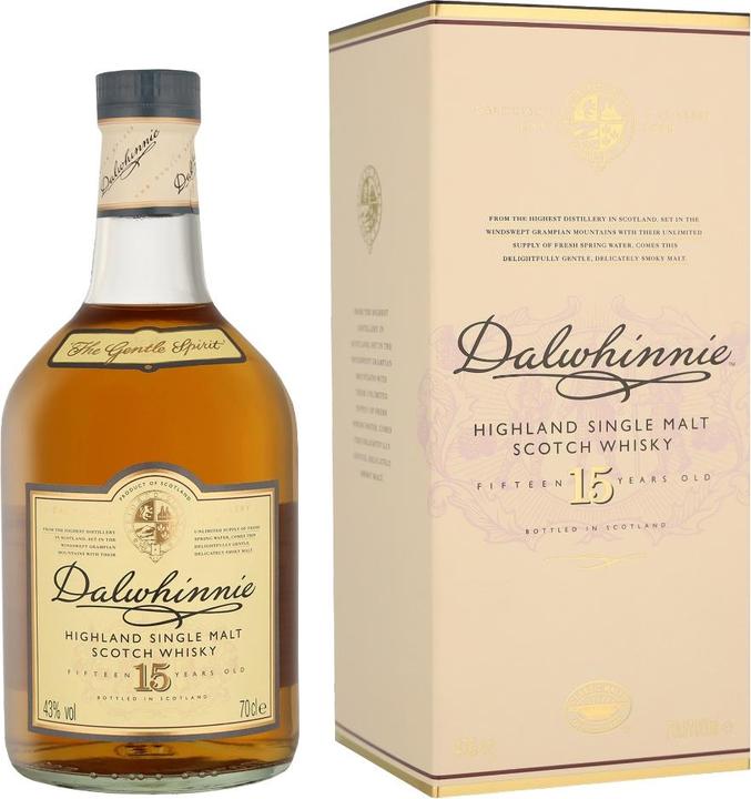 Dalwhinnie 15 ans (Single Malt, Scotch Whisky, 1 x 70 cl)