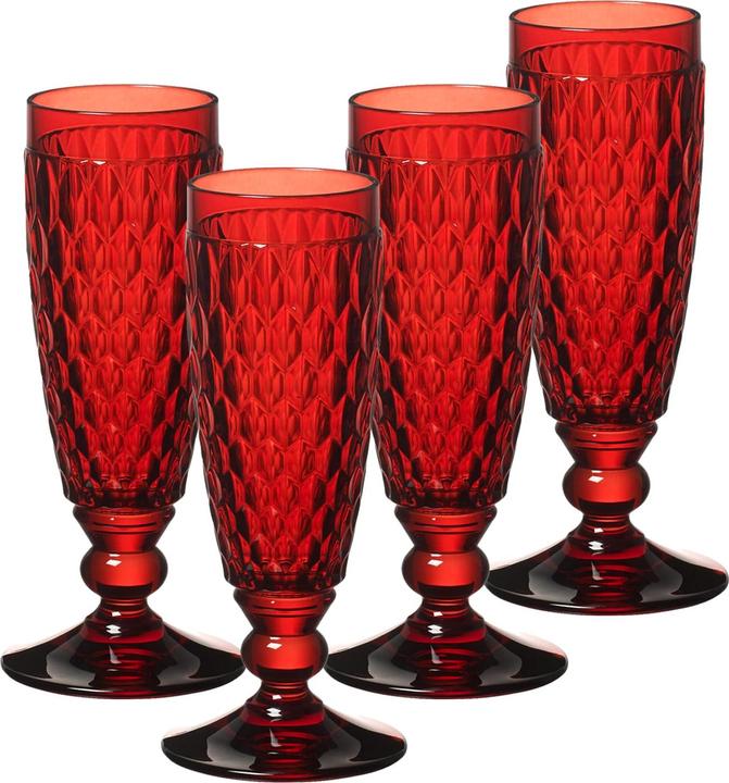 Actual product image Villeroy & Boch Sektgläser Boston Coloured (14.50 cl, 4 Glasses, Champagne glasses)