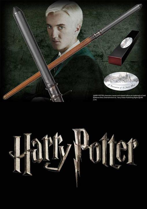 Produktbild Noble Collection Harry Potter Zauberstab Draco Malfoy (Charakter-Edition)