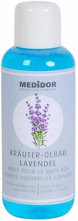 Produktbild Medidor Kräuterölbad Lavendel (200 ml, Badeöl)
