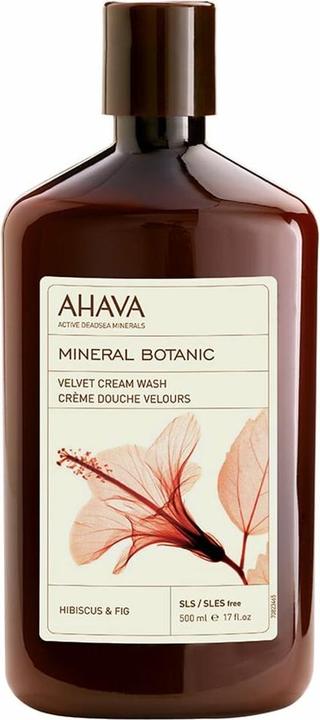 Image du produit Ahava Mineral Botanic Cream Wash - Hibiscus & Figue (500 ml)