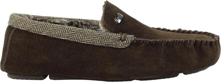Actual product image Lazy Dogz Mens Worley Suede Slippers (41)