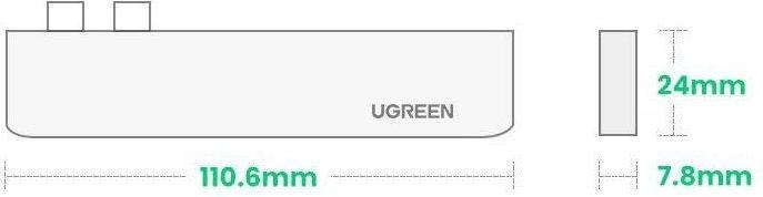 Image du produit Ugreen 5 in 2 -C Hub (USB-C, 5 Ports)
