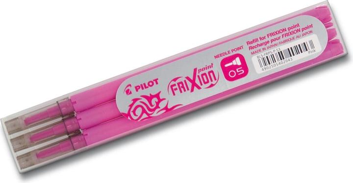 Actual product image Pilot FriXion Refill Point Set Set of 3 (Refill, Pink, 0.25 mm)