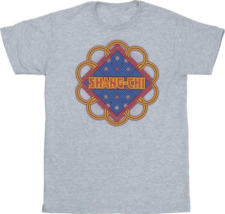 ShangChi And The Legend Of The Ten Rings Neon Ring Logo TShirt (M)