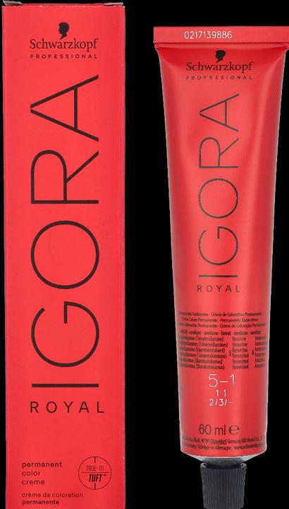 Actual product image Schwarzkopf Professional Igora Royal (5-1 Light Brown Cendre)