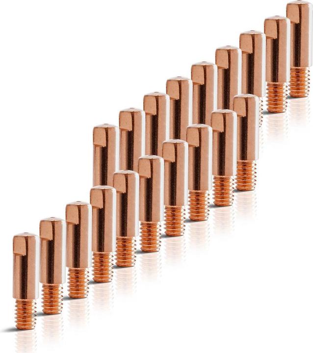 Produktbild Stahlwerk Stromdüsen AK15 MB15 Kontaktdüsen M6x25 0,8 mm MIG MAG Verschleissteile