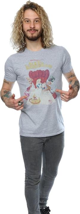 Immagine prodotto Disney Alice In Wonderland Retro Poster Maglietta Uomo (L)