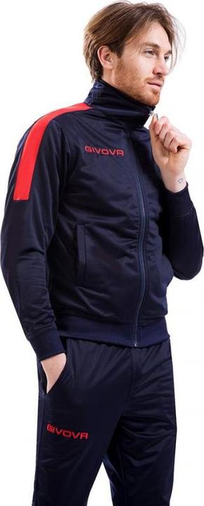 Immagine prodotto Givova Tuta Revolution blu navy-rosso TR033 0412 M (M)