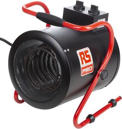 Actual product image Rs Pro 5KW industrial fan heater 3 phase cable (5000 W)