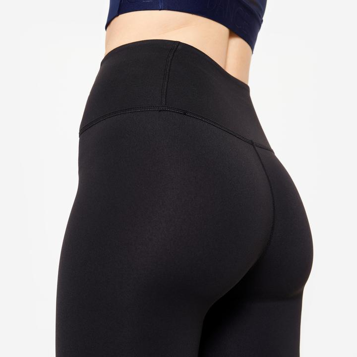 Image du produit Domyos Leggings de danse femme taille haute plat danse moderne - noir