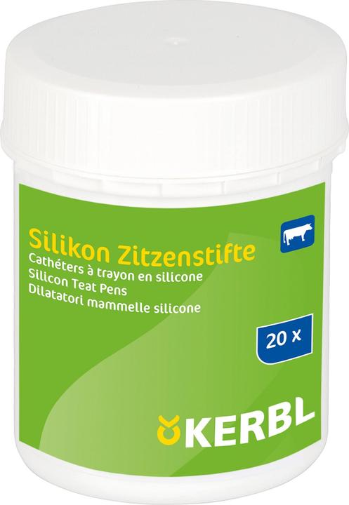 Produktbild Kerbl Silikon Zitzenstifte 20St/Dose steril