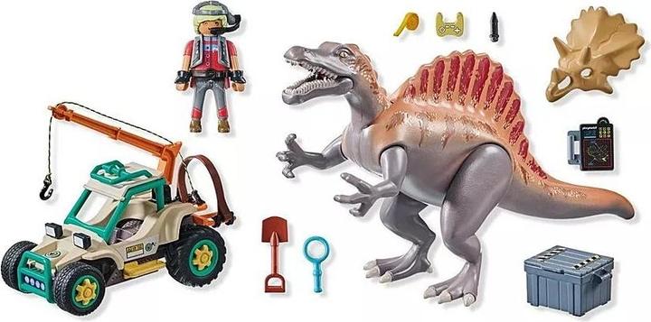 Actual product image Playmobil Spinosaurus attack on dinosaur excavation (71820, Playmobil dinos)