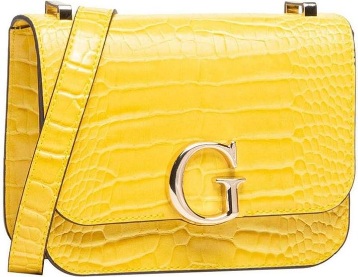 Immagine prodotto Guess Corily, Textile Crossbody Bag, Yellow, 18.5 x 14.5 x 7 cm, For Women