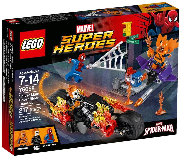 Immagine prodotto LEGO Marvel Super Heroes Spider-Man: Alleati di Ghost Riders (76058, LEGO Marvel)