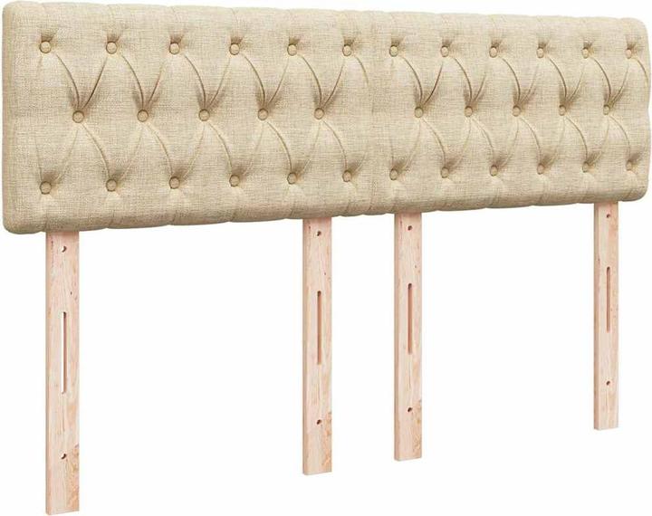 Image du produit VidaXL Bo x lit de saut avec matelas 160 x 200 cm Tissu (160 x 200 cm, 160 x 200 cm)