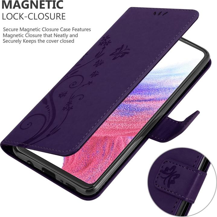 Immagine prodotto Cadorabo Custodia a libro a fiori per Samsung Galaxy A53 5G (Samsung Galaxy A53 5G)