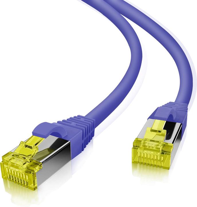 Actual product image Helos Herweck patch cable (S/FTP, CAT6a, 10 m)