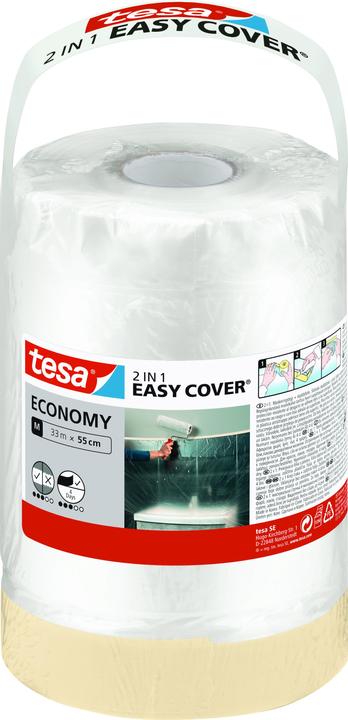 Produktbild tesa EASY COVER Malerfolie ECONOMY Refill Nachfüllrolle (550 mm)