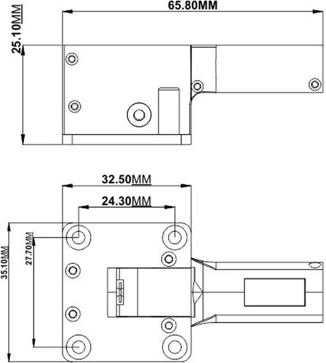 Actual product image Pichler INTEGRATION "M" ELECTRICAL 3MM AXLE 2pcs.