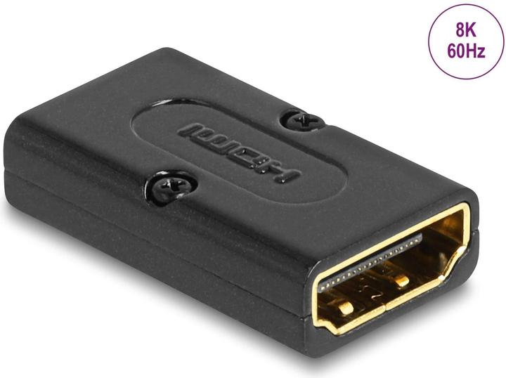 Delock HDMI Adapter Stecker zu Buchse 8K 60 Hz Metall (HDMI, 3.03 cm)